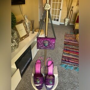 Beautiful Kurt Geiger Mini Kensington Bag and Sandals Set!